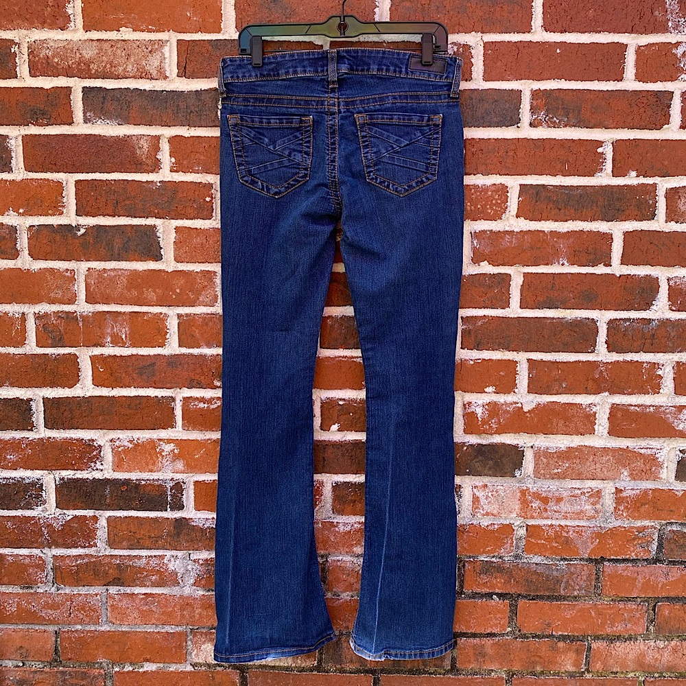 Daytrip 28L Lynx flare blue jeans